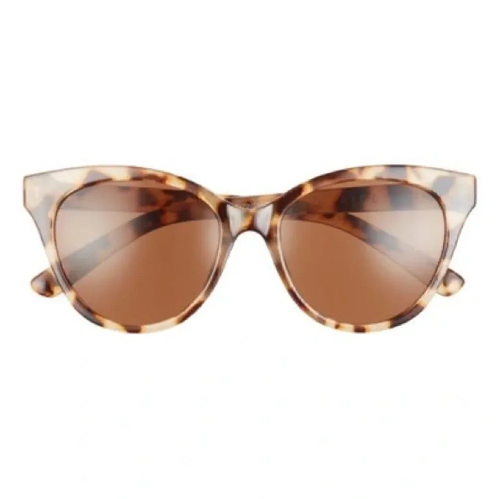 Aire Gravity V2 55mm Cat Eye Sunglasses in Cookie Tortoiseshell/Brown